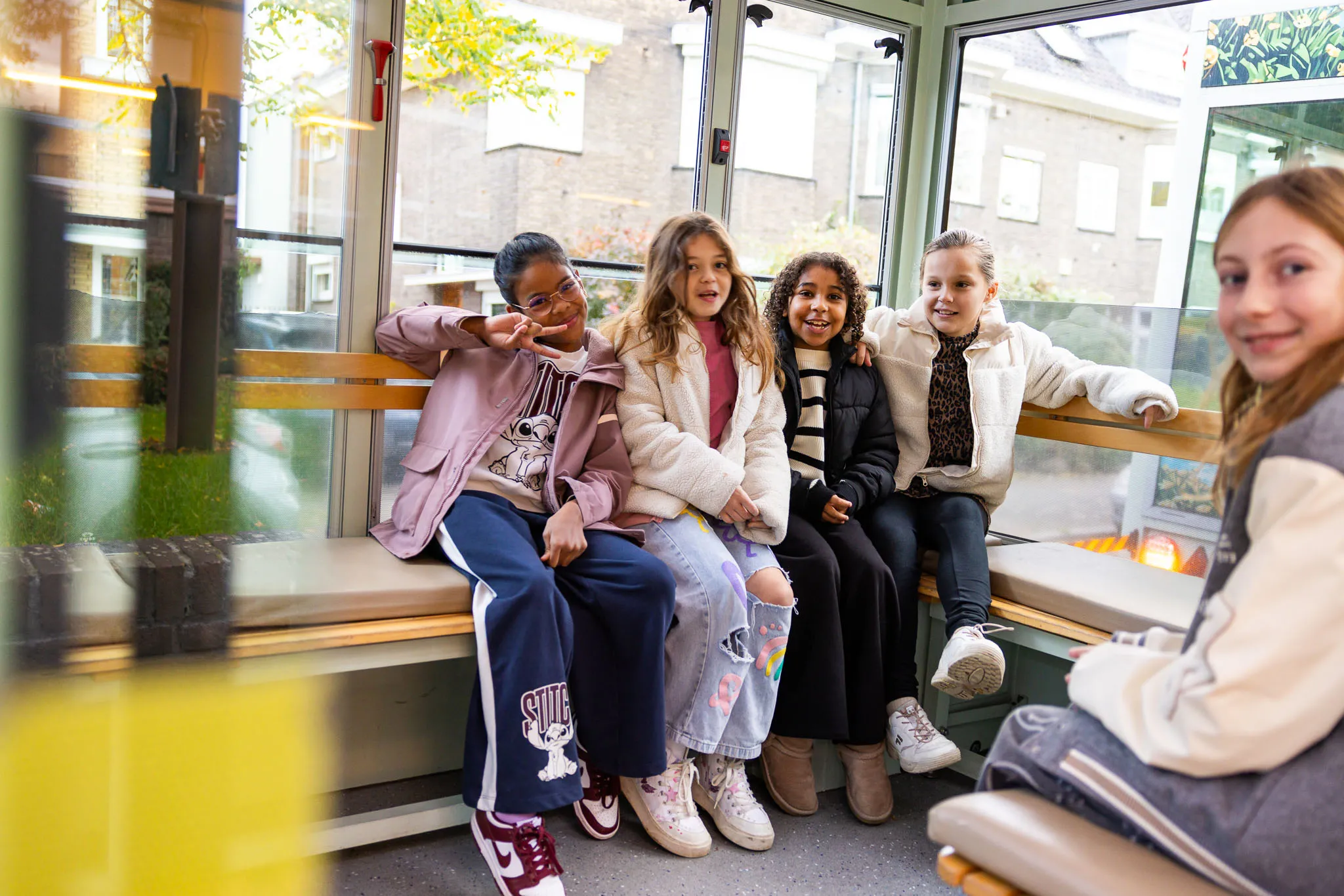 De regionale Kinderportemonnee: kinderen aan het stuur