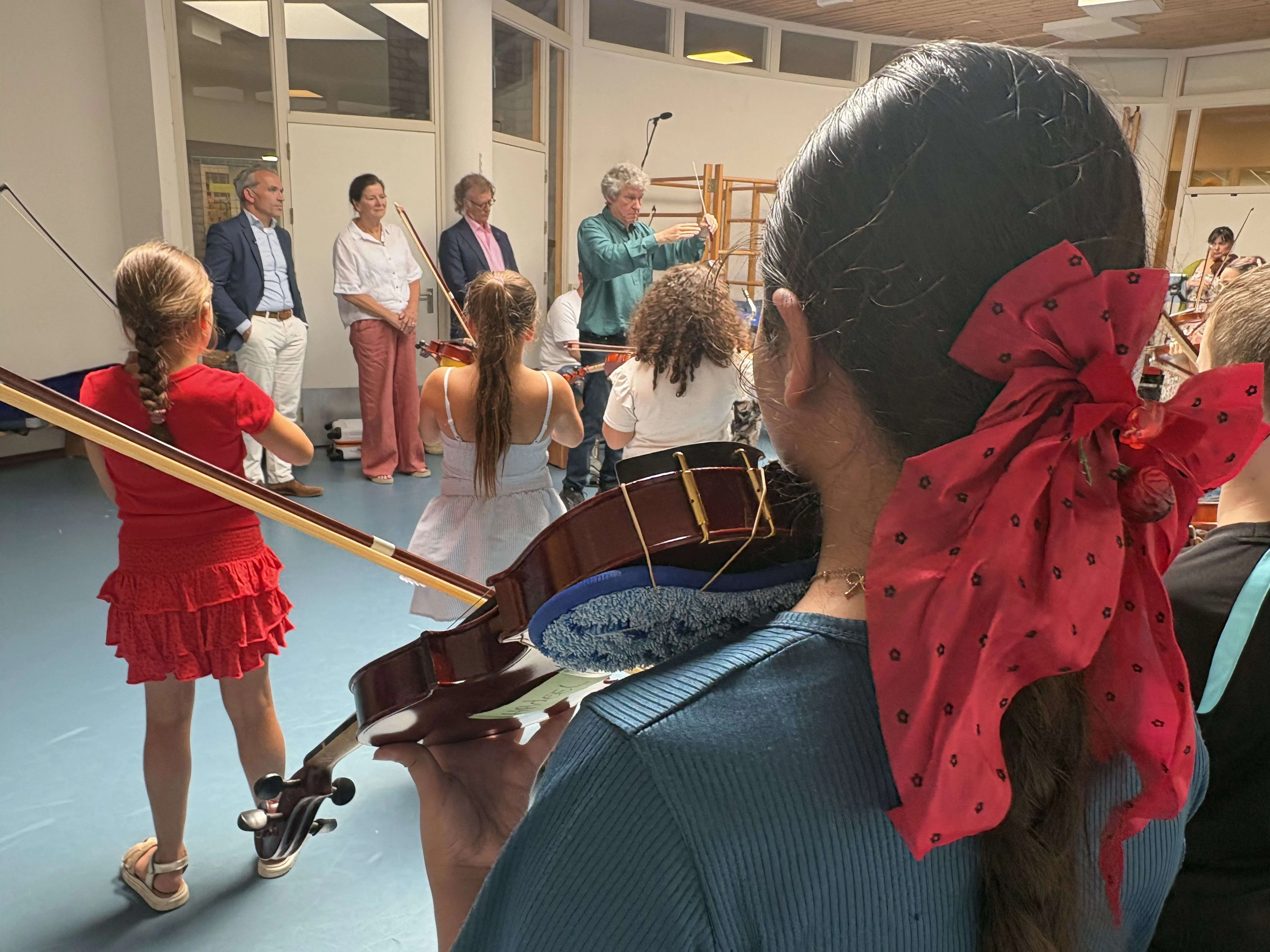 Vioolles op school, muziekles op school, Toekomstmuziek basisscholen Maastricht