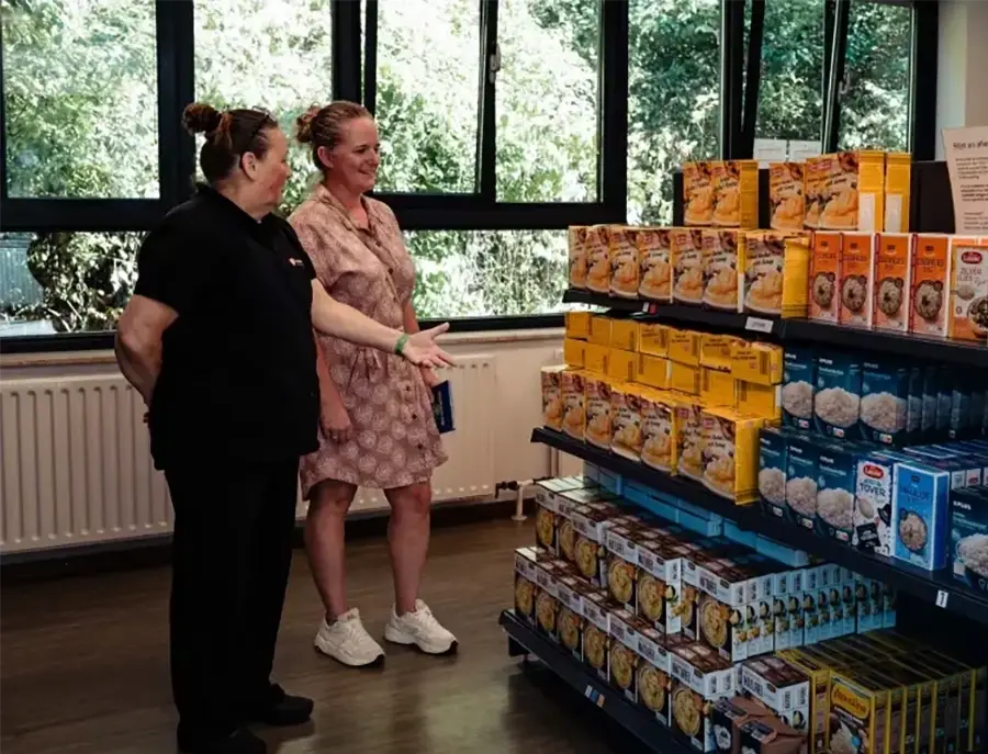 Voedselbank Maastricht heeft een eigen winkel in de Rink